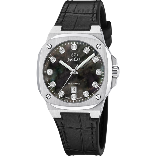 Reloj De Mujer Jaguar Swiss Made Rondcarre J1032/8
