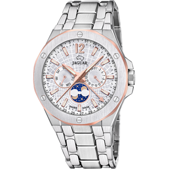 Reloj Jaguar Swiss Made J1039/1 Plateado Hombre