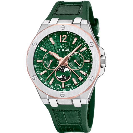 Reloj Jaguar Swiss Made J1040/3 Verde Hombre