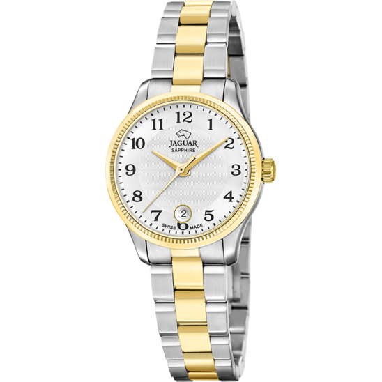 Reloj Jaguar Swiss Made Essentia J1059/1 Plateado Mujer