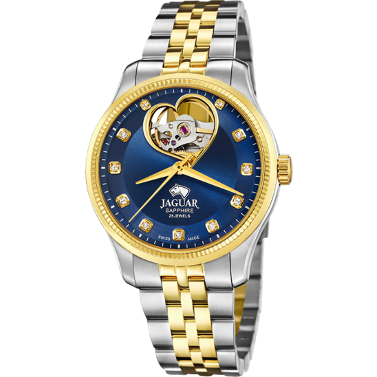 Reloj De Mujer Jaguar Swiss Made Automatic Balancier J995/6