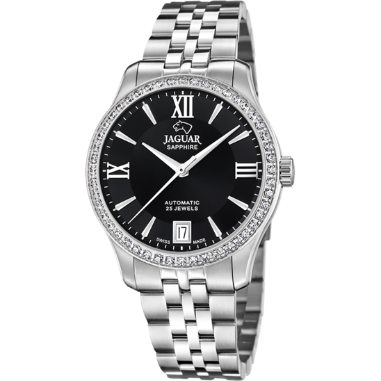 Zwarte Dames zwitsers horloge JAGUAR HÉRITAGE. J997/2