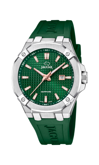 Reloj suizo JAGUAR DIPLOMATIC para hombre, color Verde J1010/3