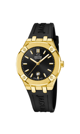 Reloj suizo JAGUAR DIPLOMATIC para mujer, color Negro J1018/1