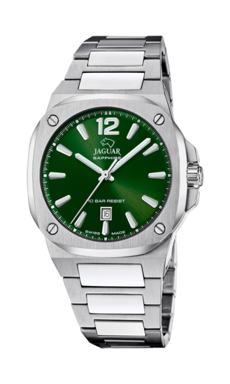 Swiss Men's watch JAGUAR RC. green. J1024/2