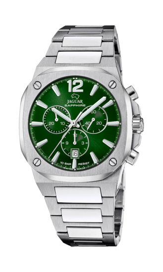 Swiss Men's watch JAGUAR RC, green. J1025/2