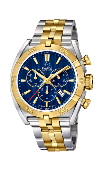 Blauw Heren zwitsers horloge JAGUAR EXECUTIVE. J855/A