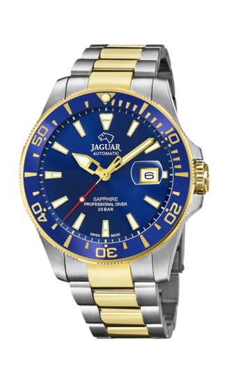 JAGUAR PRO DIVER Automatic men's watch, Blue. J887/1