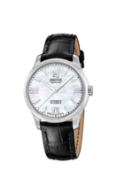 Relógio feminino JAGUAR HÉRITAGE de cor branco madrepérola. J1000/A