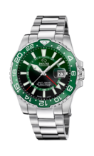 Reloj suizo JAGUAR CERAMIC GMT Verde para hombre. J1011/3