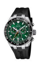 Green Men's watch JAGUAR CERAMIC. J1021/2