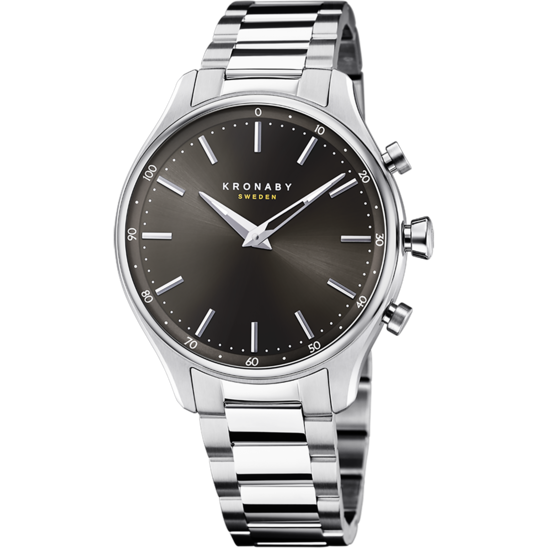 Reloj Kronaby S2750/1 Plateado Brazalete De Acero Inoxidable, Mujer
