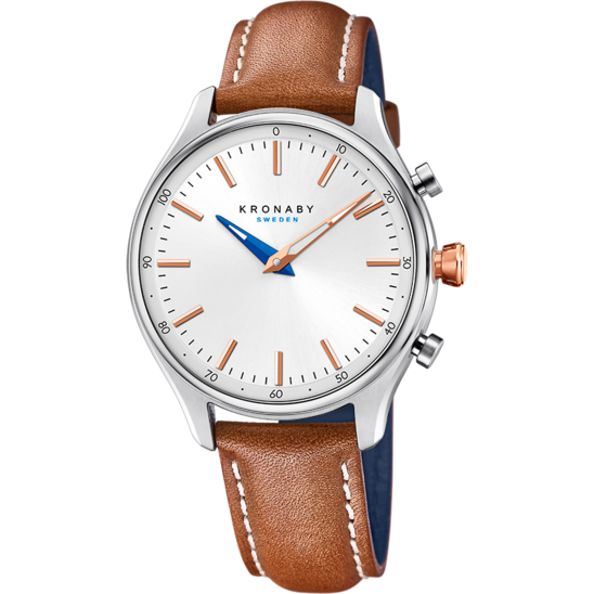 Reloj Kronaby Sekel S3783/1 Gris Correa De Piel, Hombre