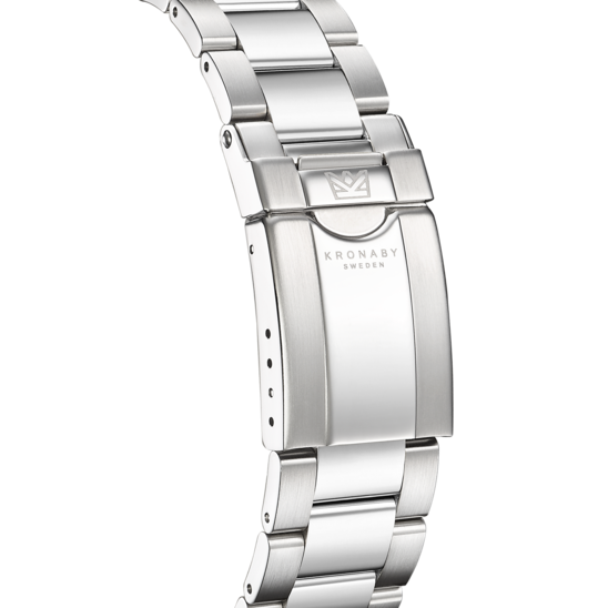 KRONABY MEN'S BLACK STAINLESS STEEL S3778/4