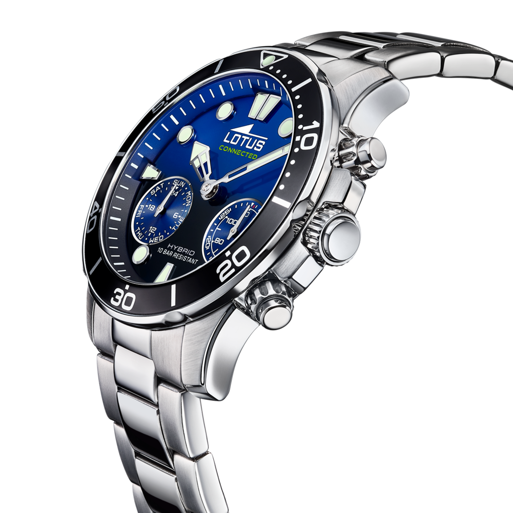 LOTUS MEN'S BLUE STAINLESS STEEL WATCH BRACELET 18800/3