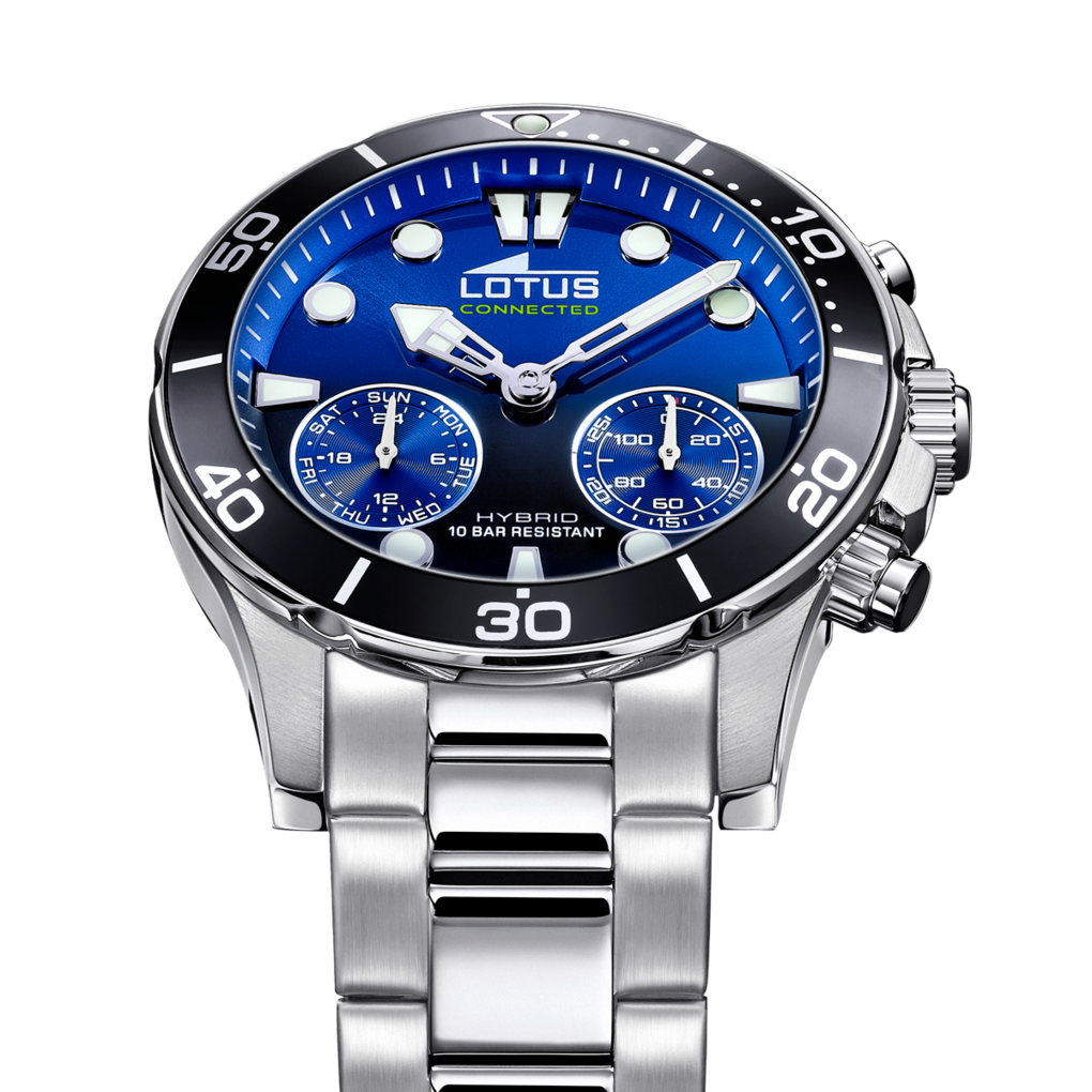 LOTUS MEN'S BLUE STAINLESS STEEL WATCH BRACELET 18800/3