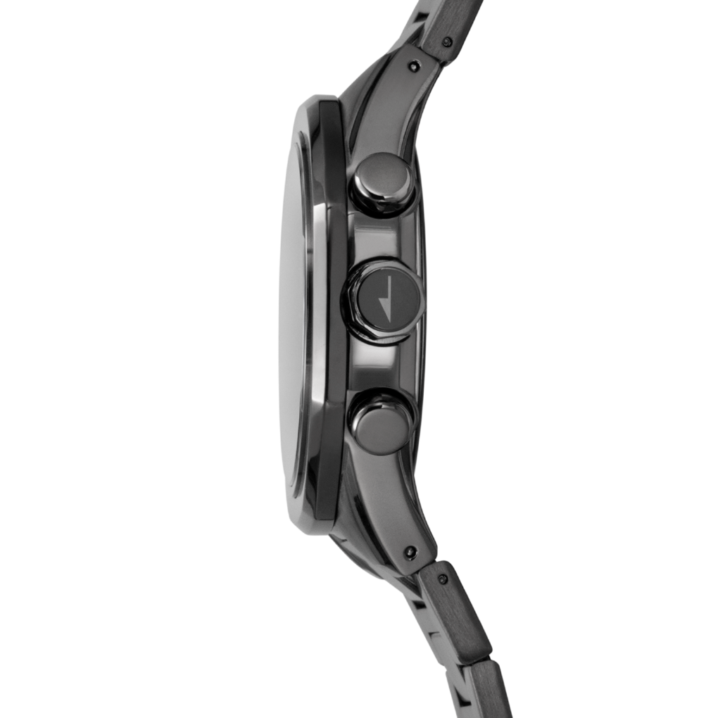 ブラックロータス LOTUS MEN'S BLACK 316L STAINLESS STEEL WATCH BRACELET 18849/1
