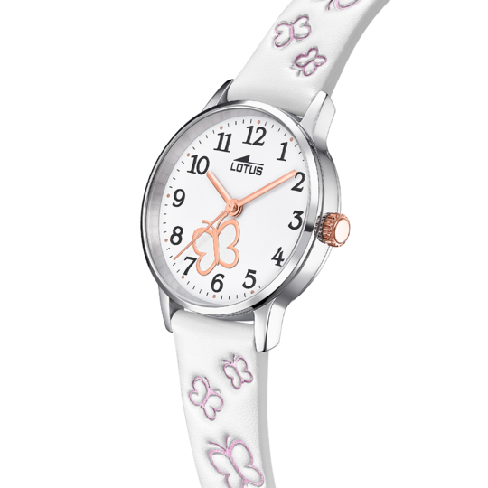 RELOJ INFANTIL LOTUS JUNIOR CON ESFERA BLANCA 18864/1