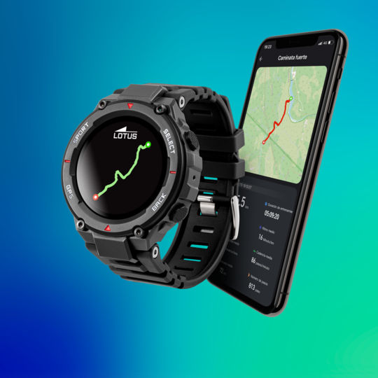 SMARTWATCH LOTUS 50024/4 CINTURINO IN GOMMA, BLUETOOTH, UOMO