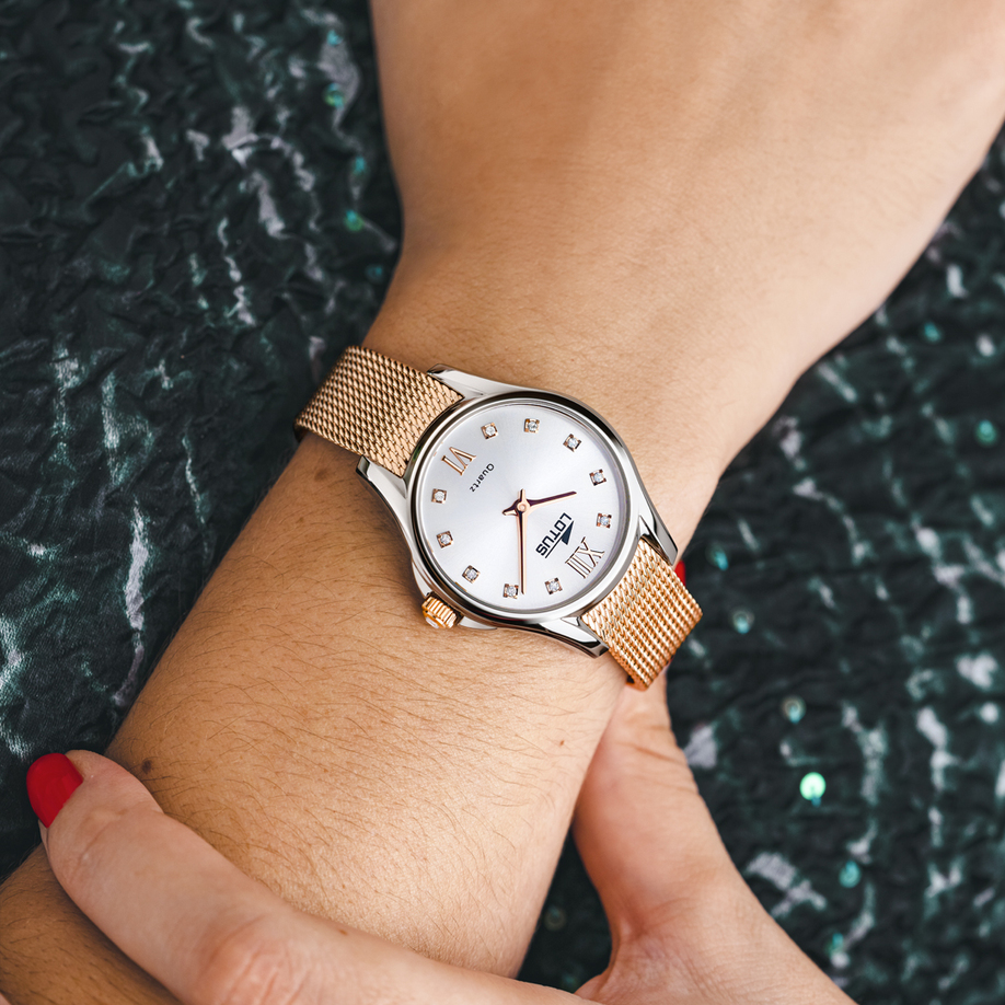 316l Edelstahlarmband Uhr Lotus Damen 316l Edelstahlarmband Lotus