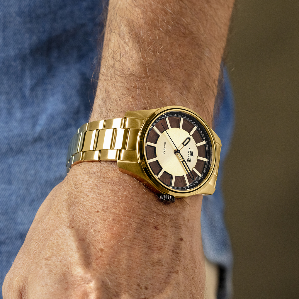 Strap Lotus 18155 Lotus Minimalist Relógio Homem 18149/1 Pereirinha