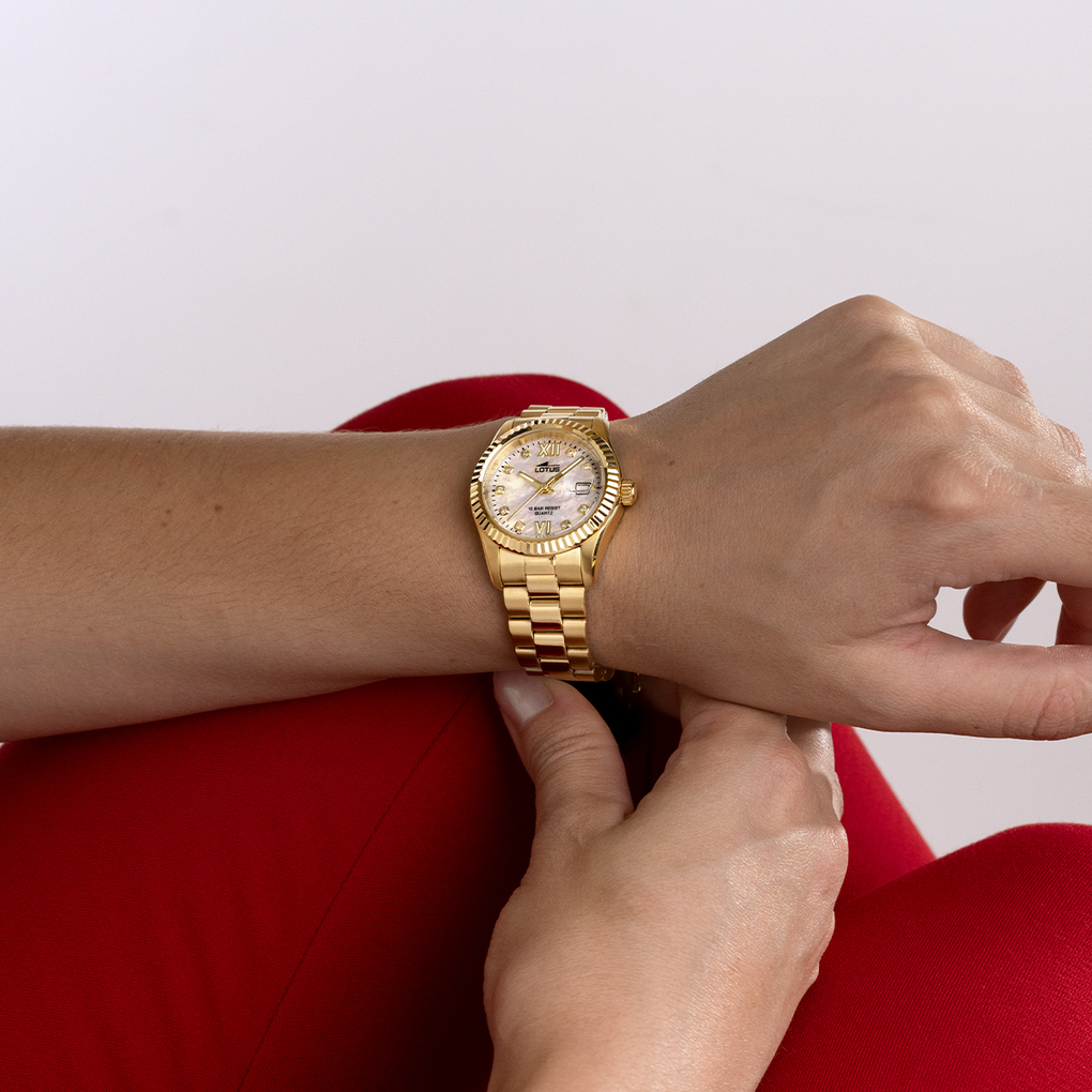 women's Lotus 美品！ (Gen.1) 2LV+ LOTUS beige 18932/1 watch Freedom 管楽器・吹奏楽器