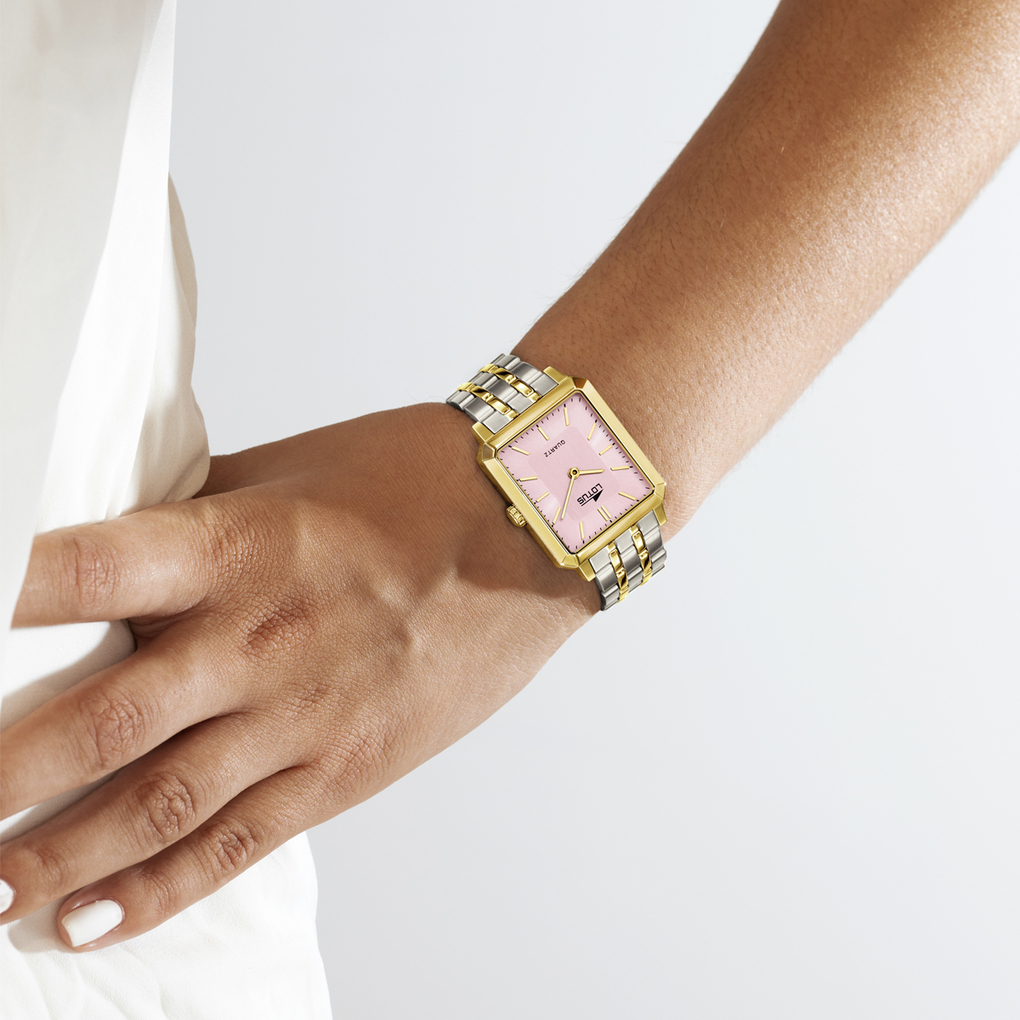Pulsera Reloj Lotus Mujer Oro Rosa RELOJ DE MUJER SQUARE SERIES