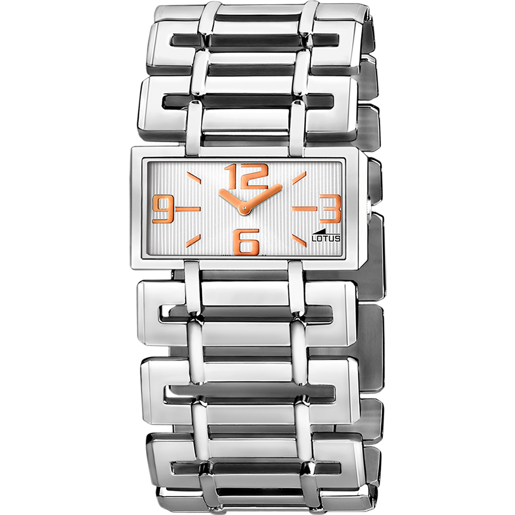 RELOJ LOTUS 15434/4 BLANCO CORREA DE ACERO INOXIDABLE 316L, MUJER