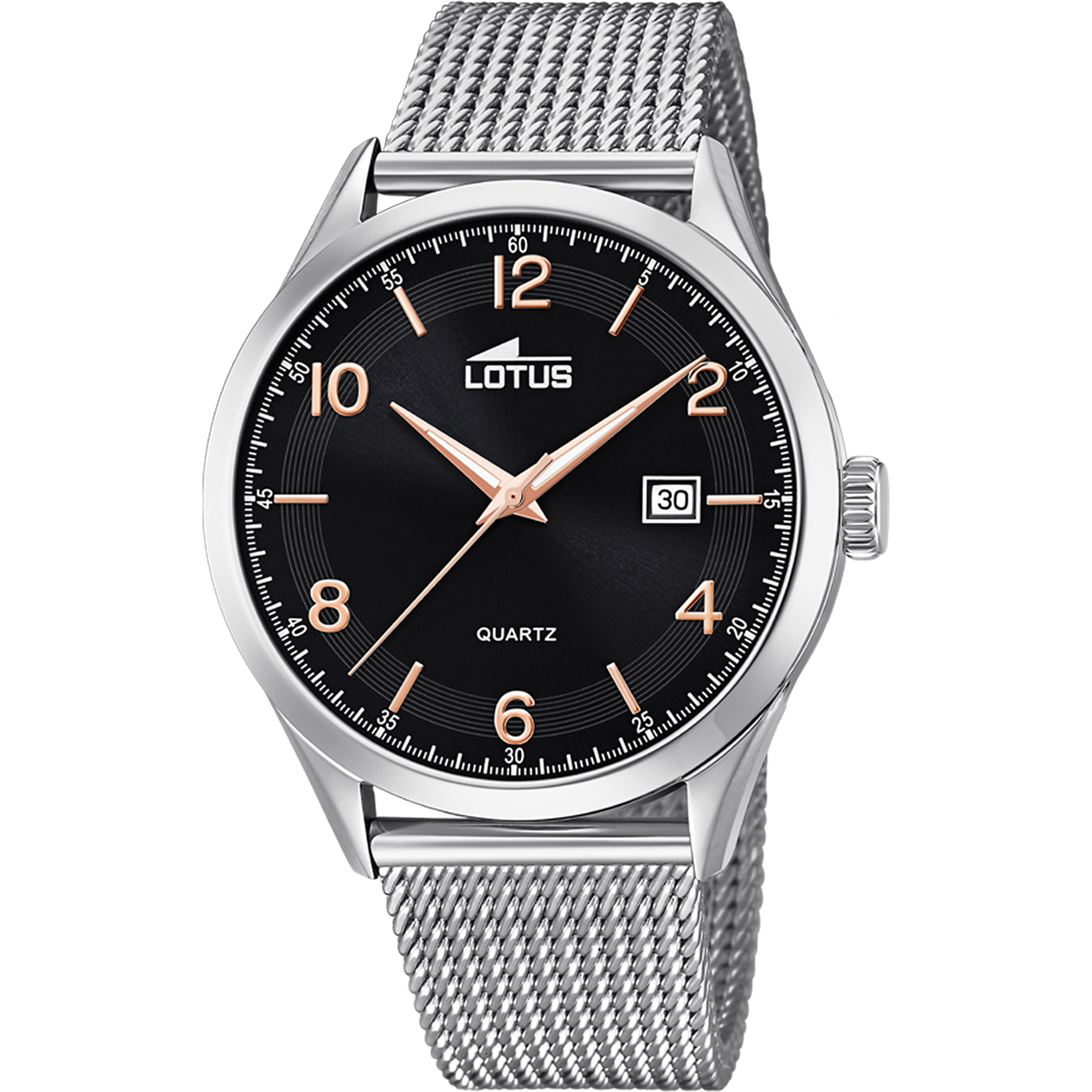 Lotus Orologio Uomo 18631/2 - Cassa Acciaio INOX Argento Vetro Minerale