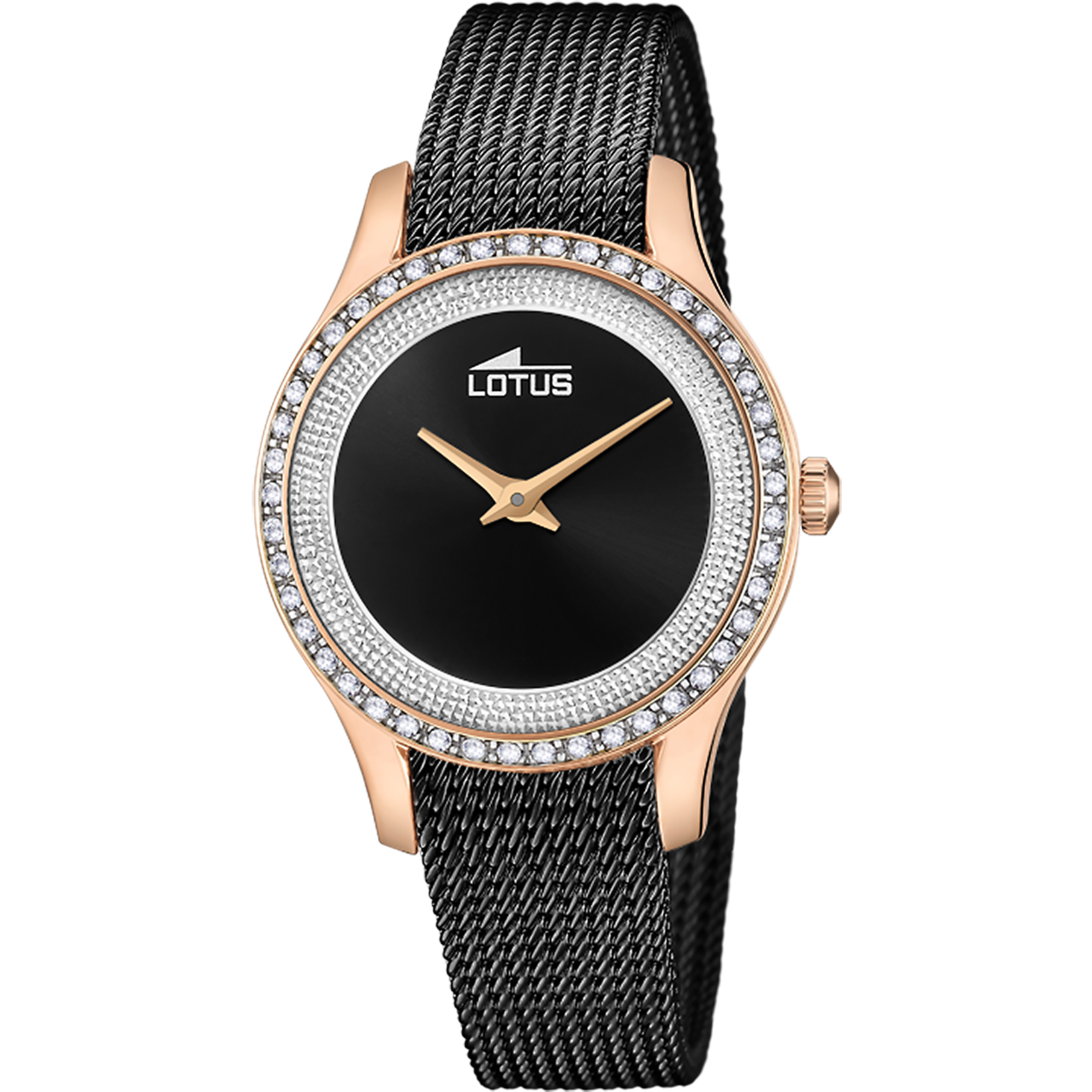 Montre Lotus Pour Femme 18594/2 Bliss - Boîtier Et Bracelet Acier Inoxydable Gris, Cadran Bleu