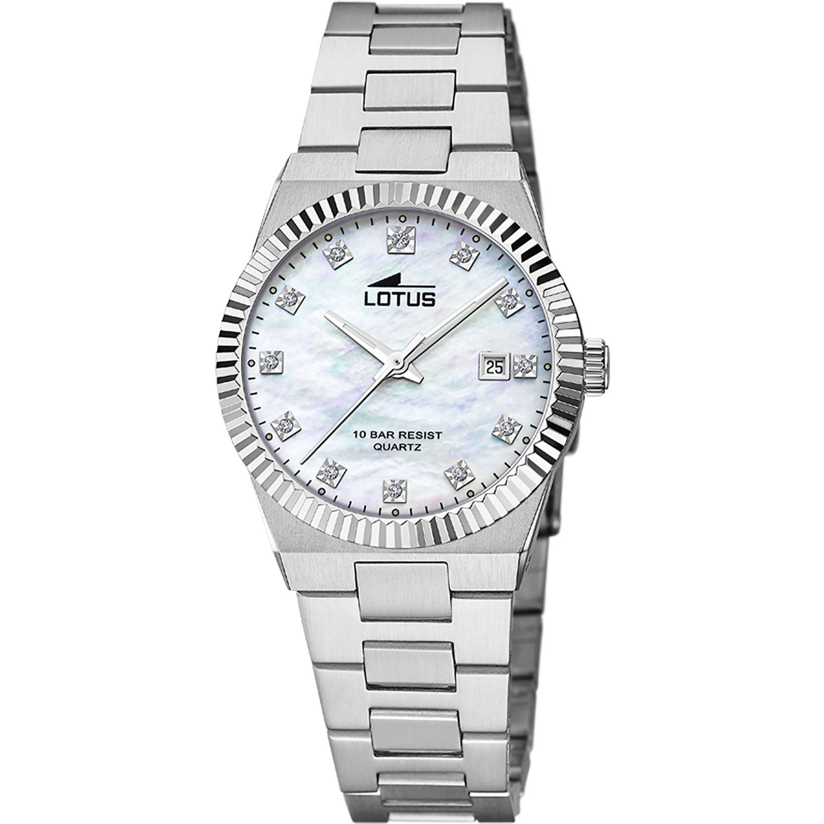 Lotus women's ivory stainless steel watch bracelet 18838/1