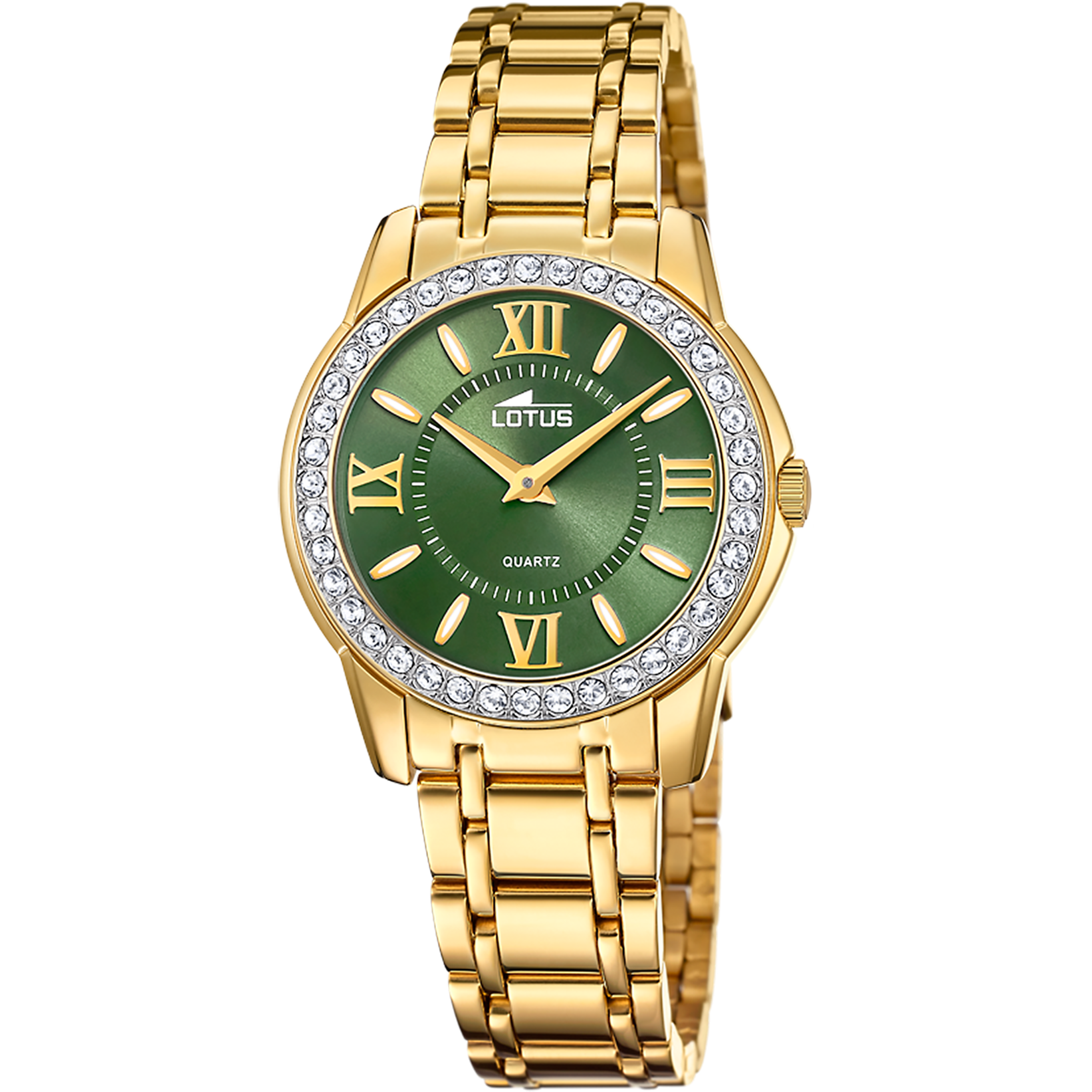 Lotus Women Analogue Quartz Watch with Stainless Steel Strap 18749