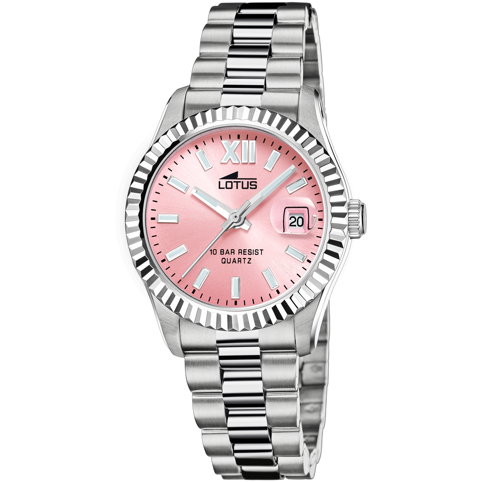 Relógio feminino Lotus Freedom com mostrador rosa 18930/2