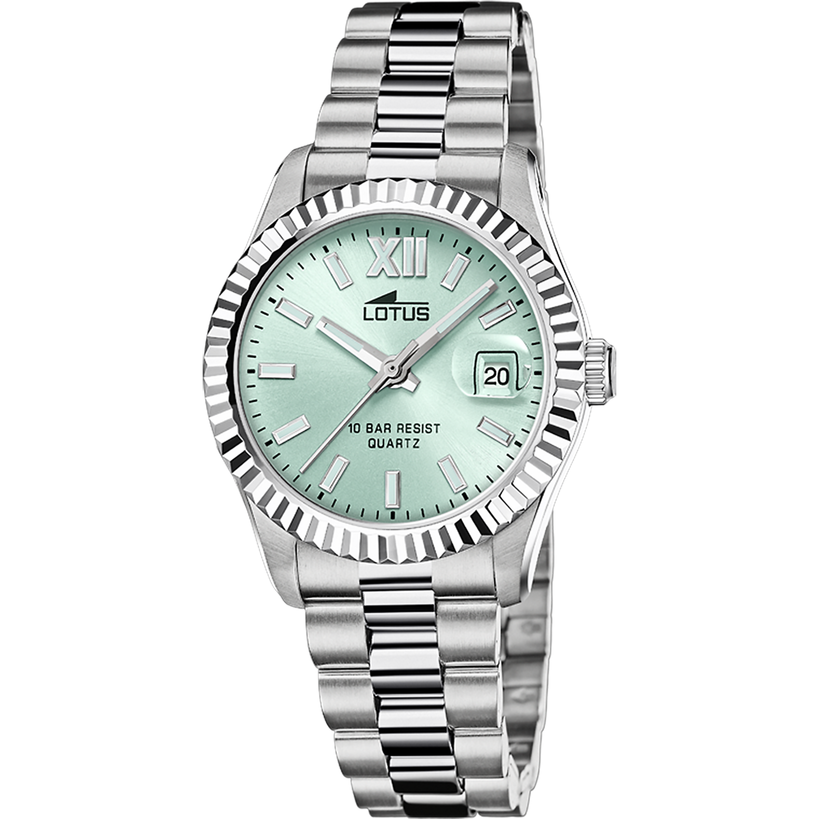 Lotus women's green Freedom stainless steel watch bracelet 18930/7