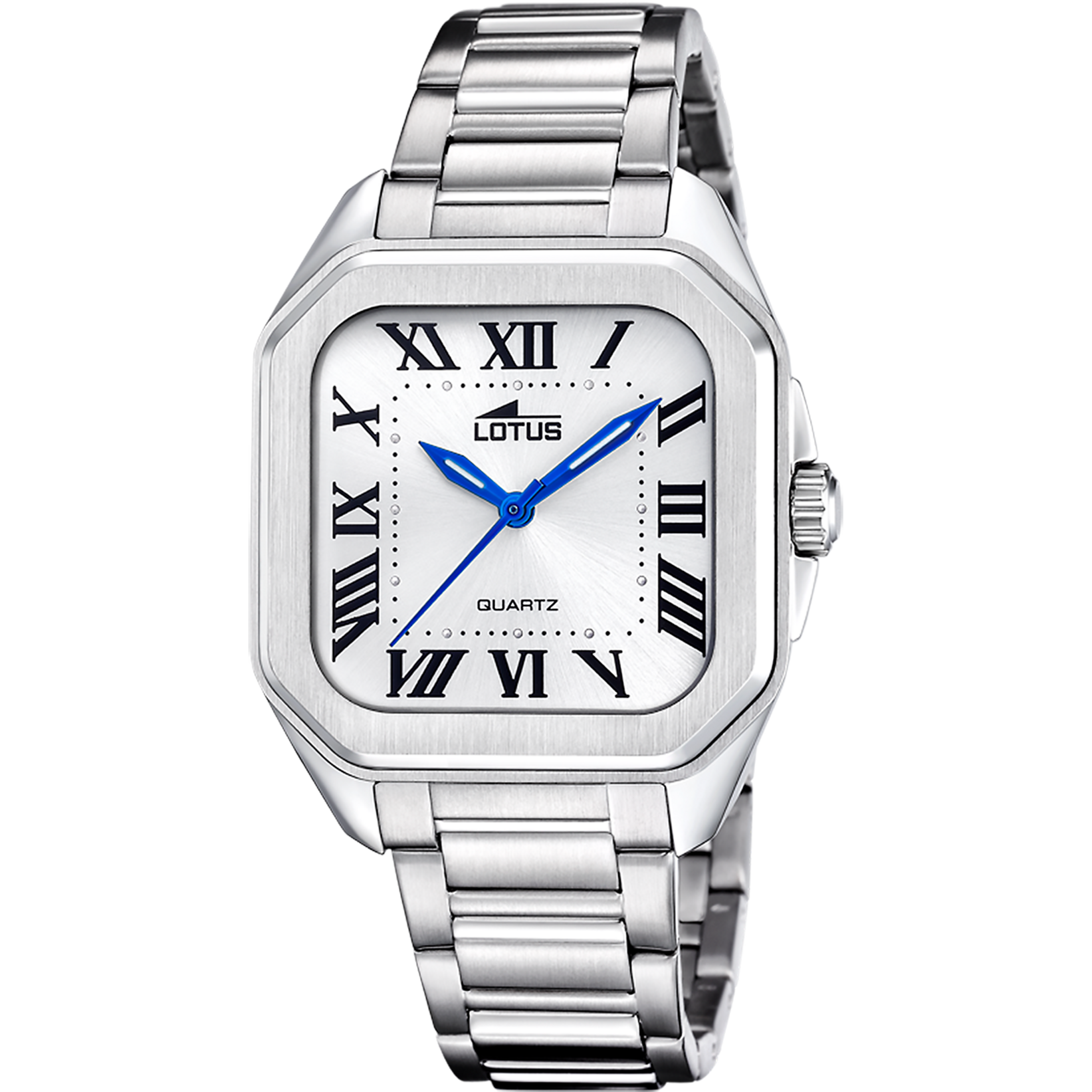 WOMEN'S WATCH SQUARE SERIES WHITE WITH STEEL BRACELET 18967/1