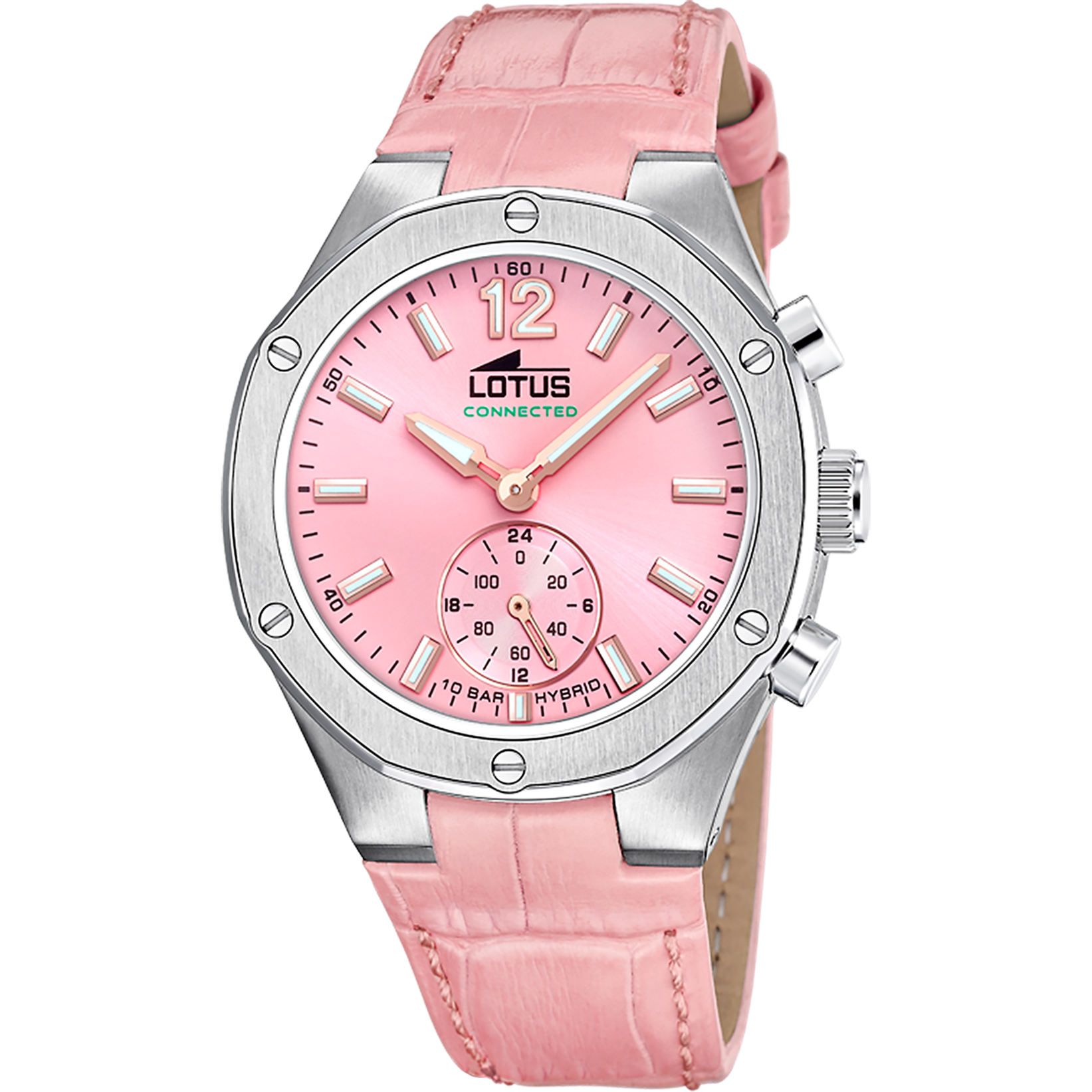 LOTUS Horloge Voor Heren 18976/4 Chrono Zwart Koolstofvezel case ZwartRubber armband