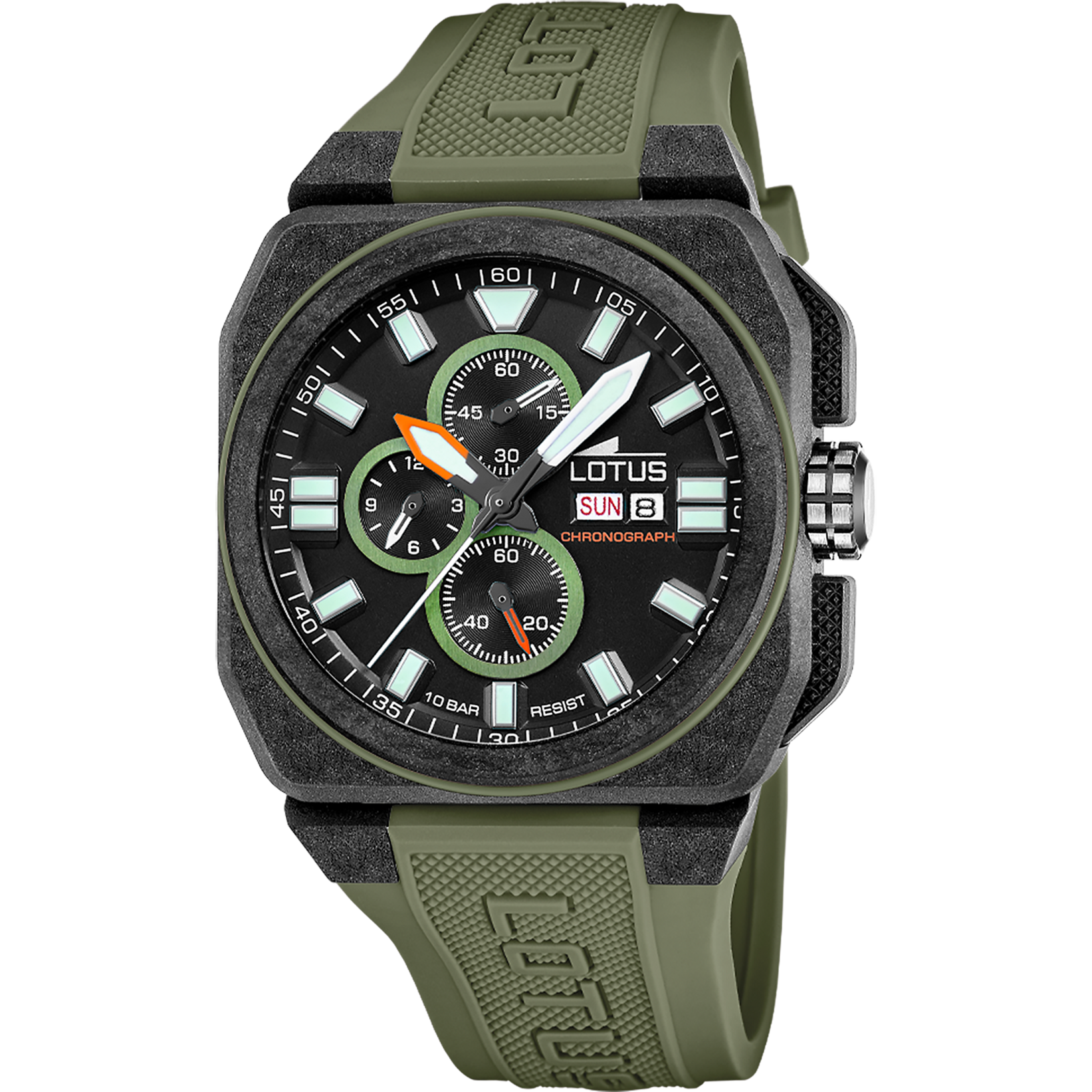 LOTUS HERREN UHR CHRONO 18976/1 SILIKON ARMBAND