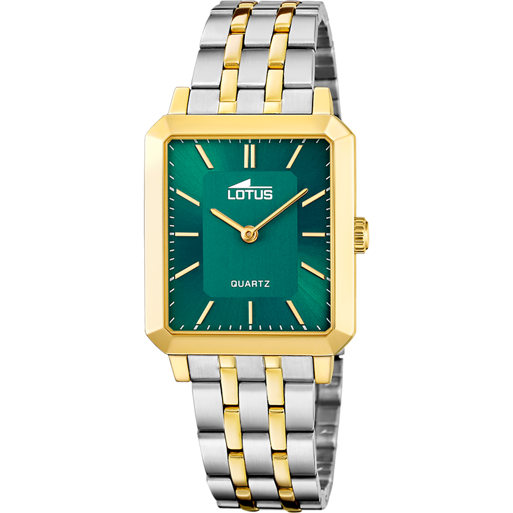 OROLOGIO DA DONNA SQUARE SERIES VERDE CON BRACCIALE IN ACCIAIO