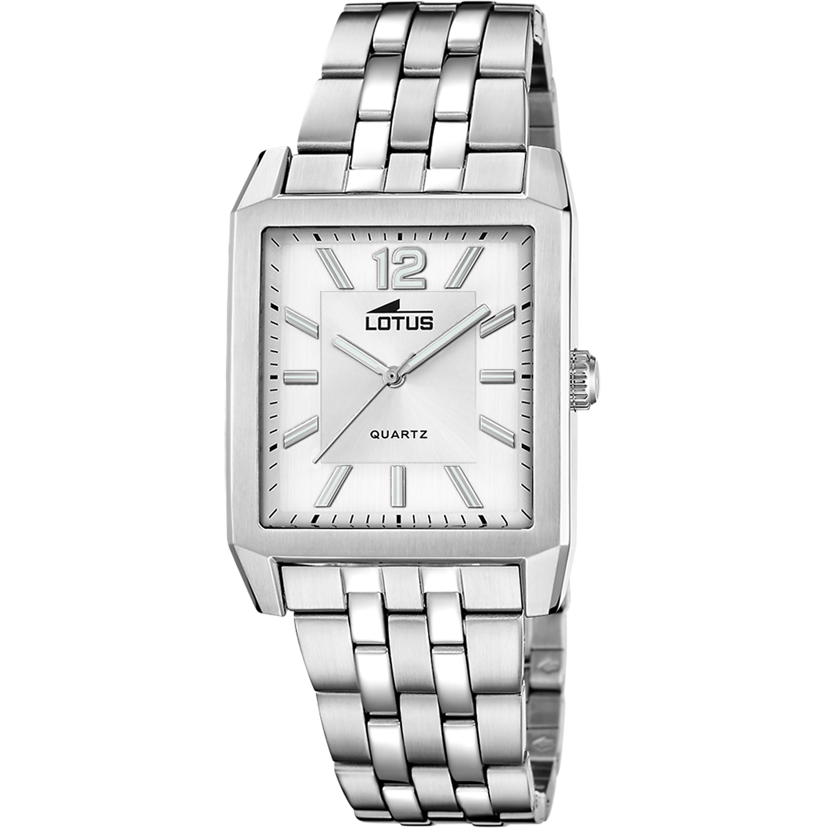 LOTUS Orologio Bambino Analogico Acciaio Inossidabile 316L Argento - Movimento al quarzo - Vetro minerale alta resistenza - Impermeabile 5 ATM 18860/1 - Junior Collection