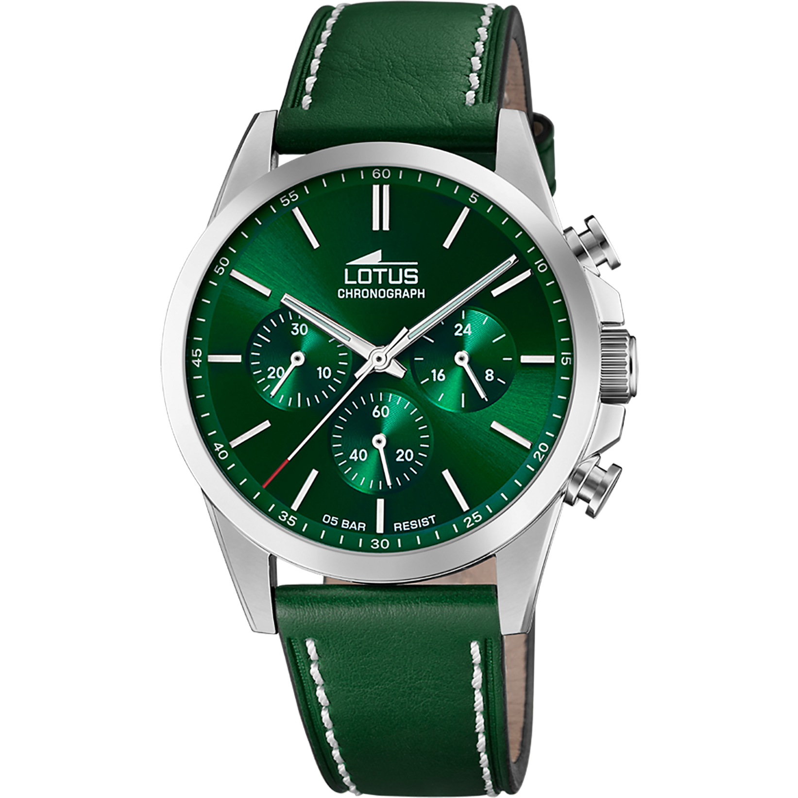 MONTRE LOTUS CHRONO 18990/3 VERT, HOMME