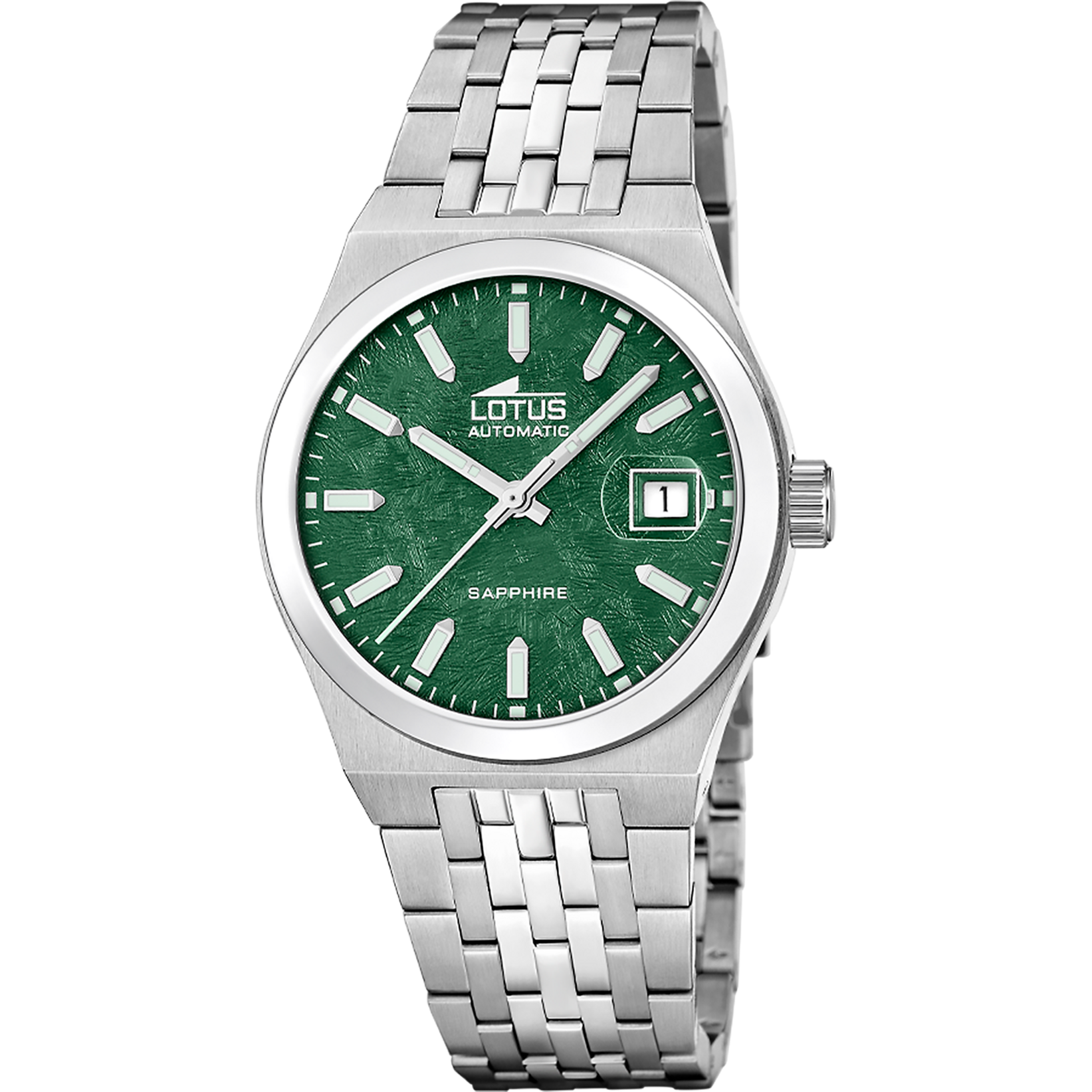Lotus men's black New Arrivals stainless steel watch bracelet 19000/7