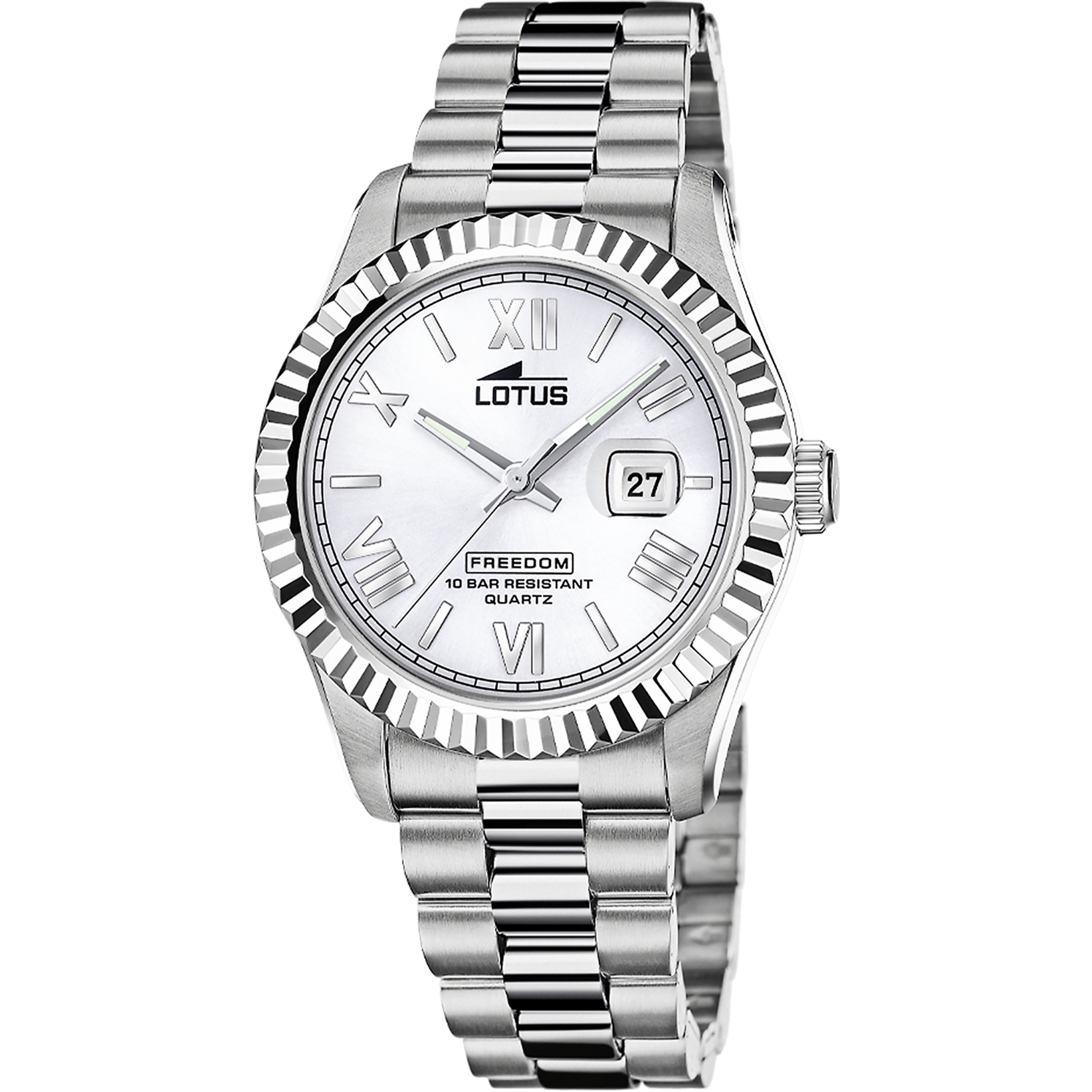 Lotus men's silver watch 19002/1