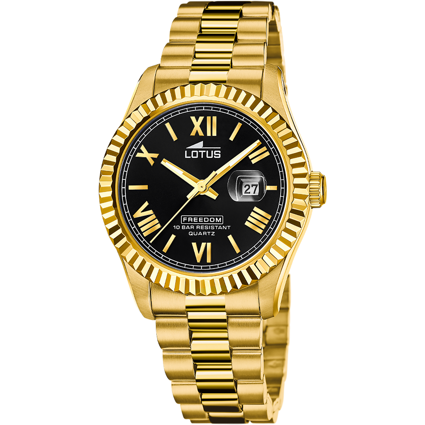 Lotus Watches Orologio Uomo 18576/6 - Multifunzione Acciaio E Pelle, Data E 24h, 5 Bar
