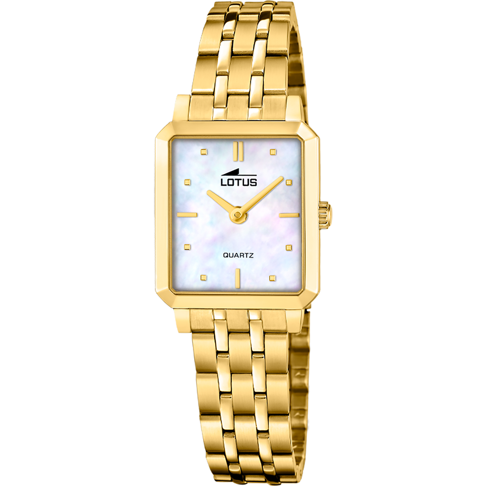 LA Express Orologio Uomo Argento Oro Acciaio Inox pelle Marrone Wr