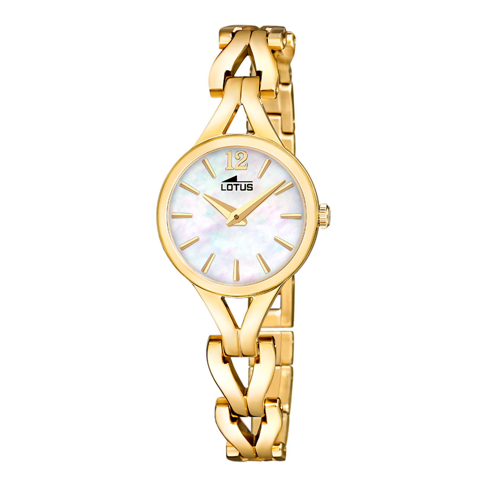 MONTRE LOTUS OLD MONEY 19023/1 BLANC, BRACELET D’ ACIER INOXYDABLE, FEMME