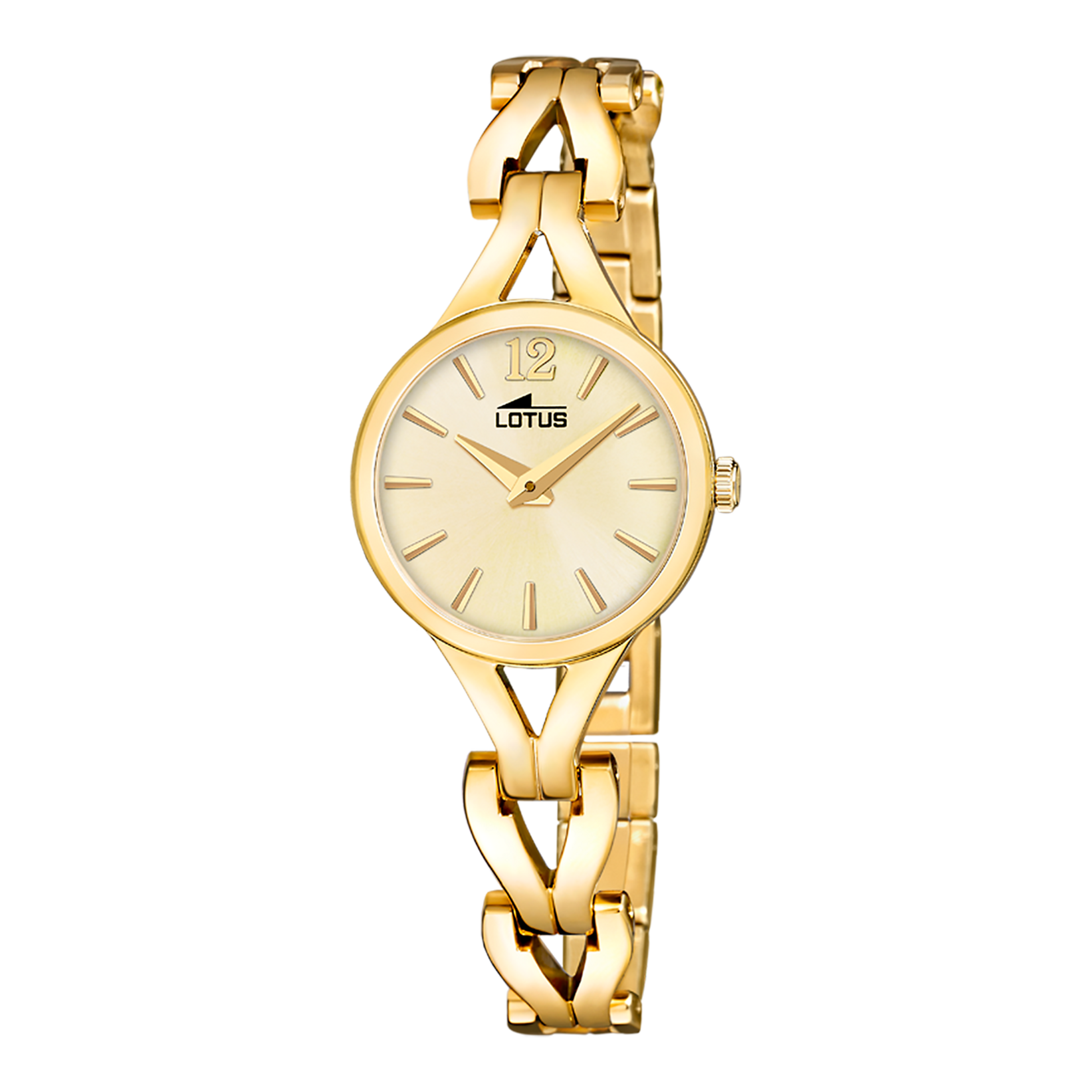 Relógio Lotus Old Money 19023/2 dourado pulsera de de aço