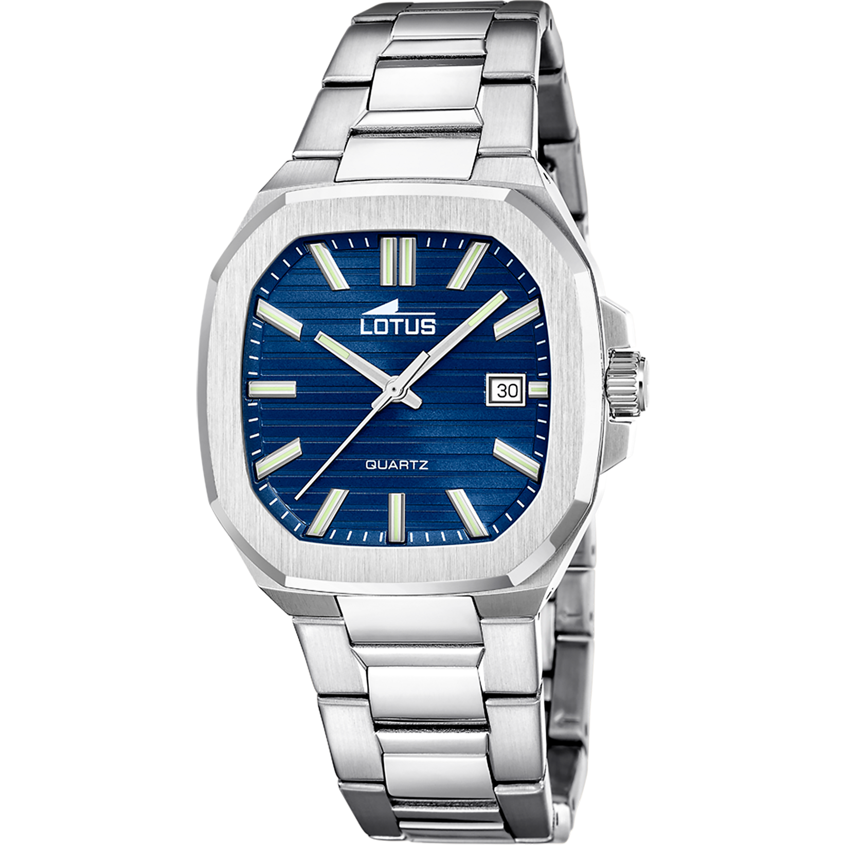 Lotus men's blue stainless steel watch bracelet 19047/2