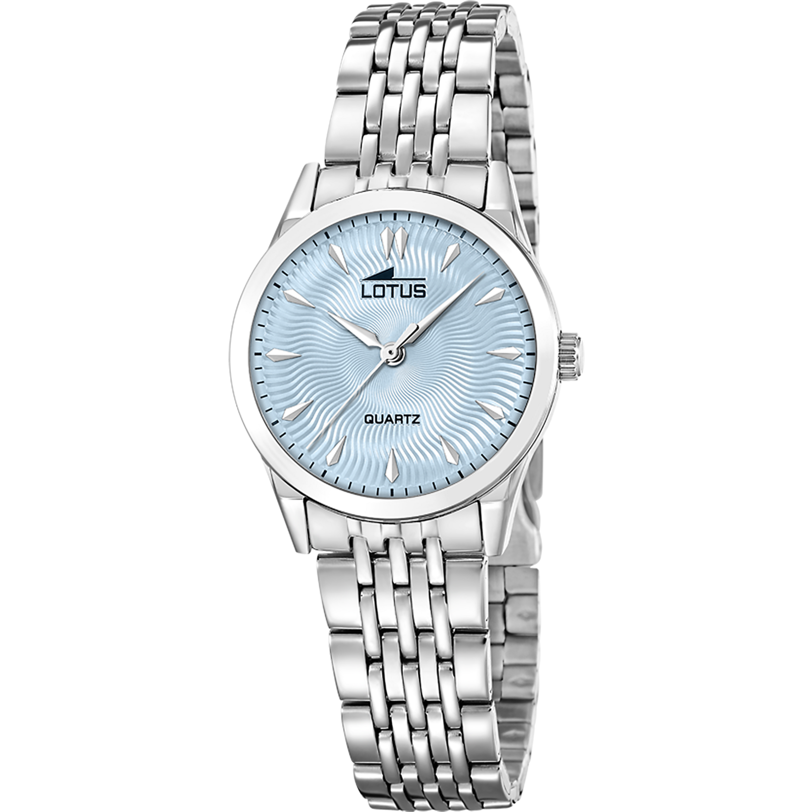 Reloj Lotus Classic Steel 19058/3 azul brazalete de acero 