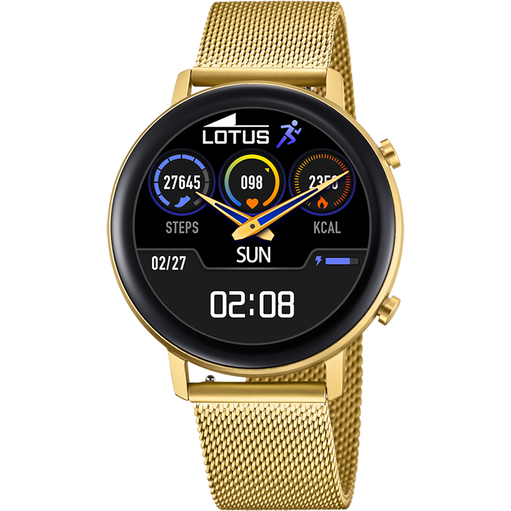 SMARTWATCH LOTUS 50045/1 CORREA DE ACERO INOXIDABLE 316L, BLUETOOTH, MUJER