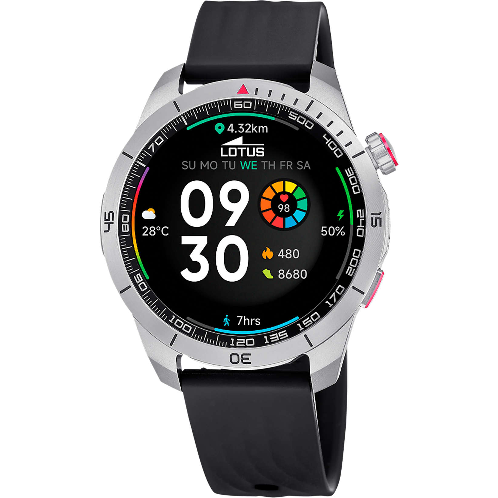 Smartwatch Lotus smartime paso x gps integrado 50208/1
